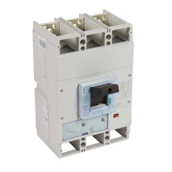 Disjoncteur magnéto-thermique dpx³ 1600 - icu 70 ka - 3p - 800 a - Legrand - 422276