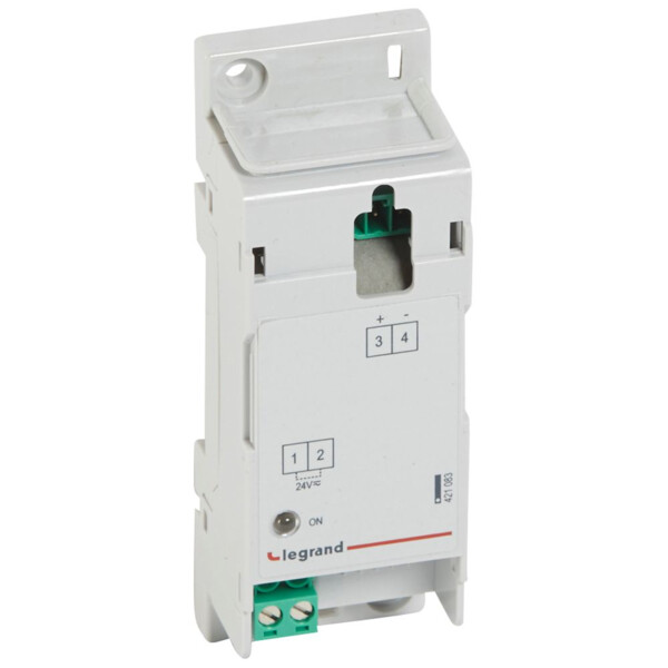 Alimentation auxilaire pour DPX/DPX³ - 24 V~/= - 2 modules - Legrand - 421083