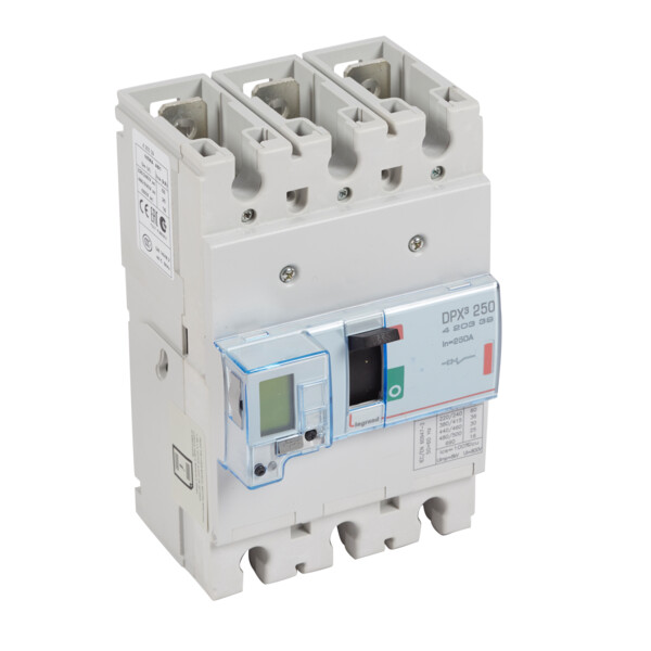 Disjoncteur de puissance dpx³ 250 - électronique - 36 ka - 3p - 250 a - Legrand - 420339