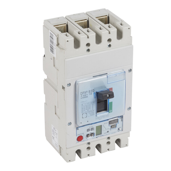 Disjoncteur électronique s2 + unité mesure dpx³ 630 - icu 70 ka - 3p - 250 a - Legrand - 422116