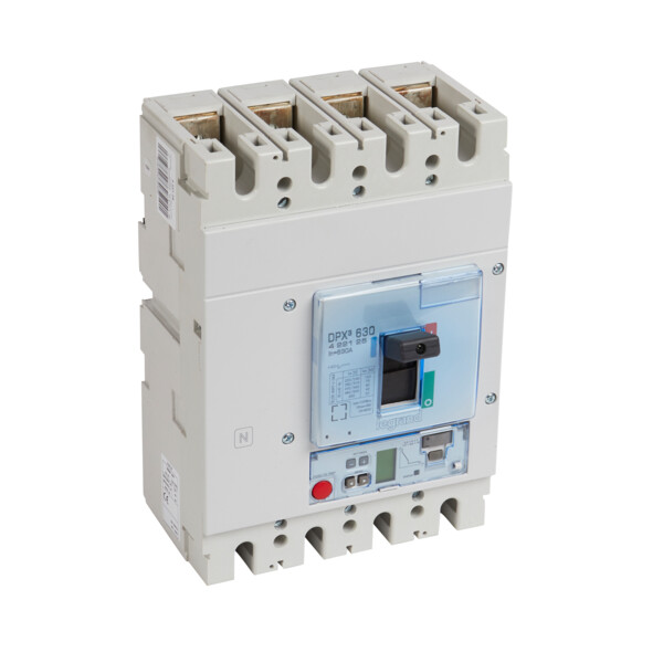 Disjoncteur électronique s2 + unité mesure dpx³ 630 - icu 70 ka - 4p - 630 a - Legrand - 422125