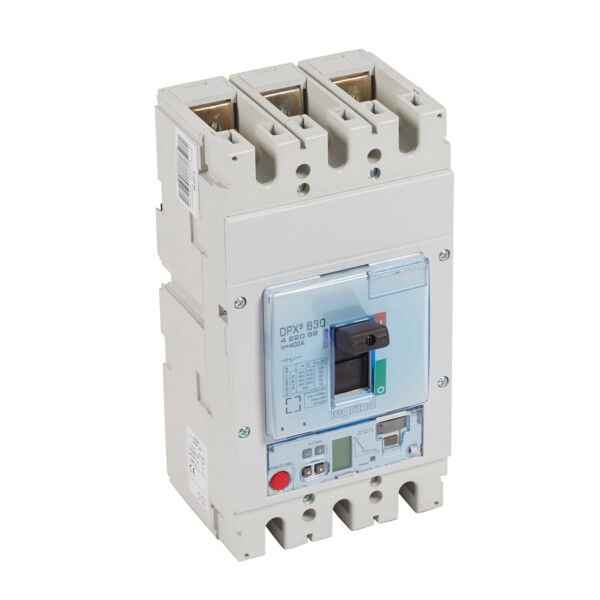 Disjoncteur électronique s2 dpx³ 630 - icu 50 ka - 3p - 400 a - Legrand - 422068