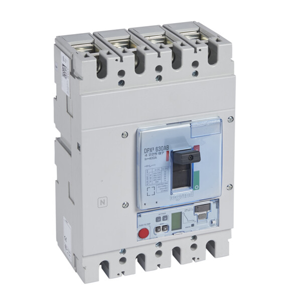 Disjoncteur de branchement version erdf dpx³ 400 ab - 400 a - avec mesure intégrée - Legrand - 422597