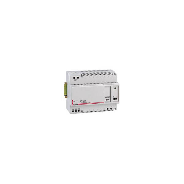 Alimentation secourue Lexic - 230V~/24 V= - 3,6 W - 0,15 A - 6 mod - Legrand - 004230