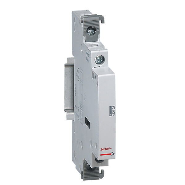 Auxiliaire de commande - centralisée pour télérupteurs 12 à 48 v~-0,5 mod - Legrand - 412433