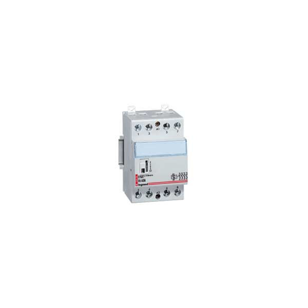 Contacteur de puissance bobine 230 V~ Lexic - 4P - 400 V~ - 63 A - 4O - Legrand - 004079