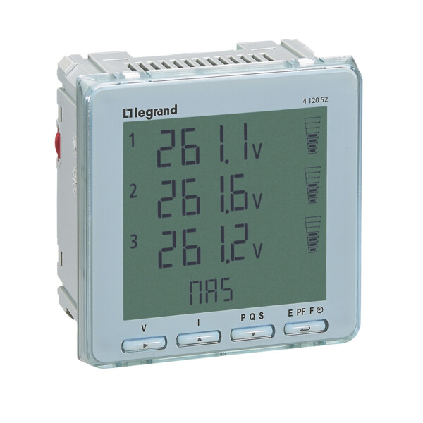 Centrale de mesure multifonction EMDX3 Access - montage sur porte ou plastron - Legrand - 412052