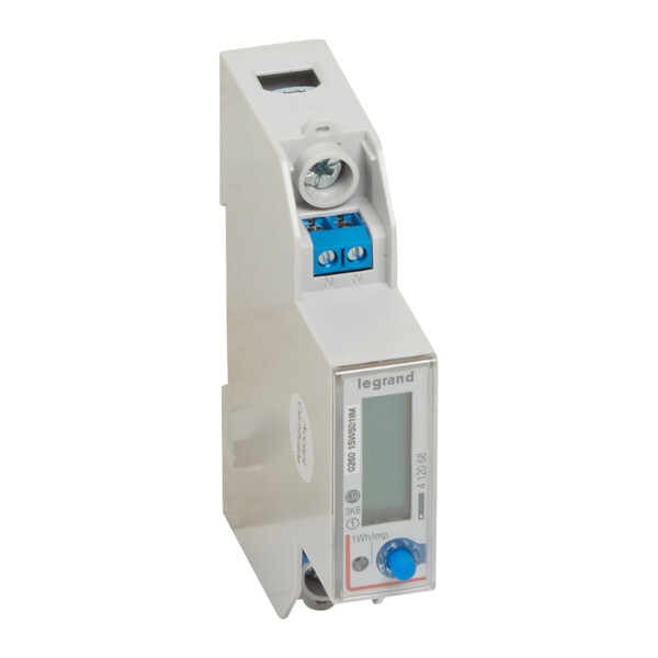 Compteur d'énergie monophasé EMDX³-non MID-raccdt direct 45A-1 mod-sortie RS485 - Legrand - 412068