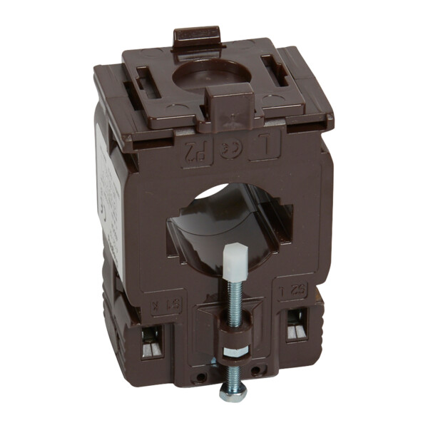 Transformateur de courant fermé 400/5 pour barre 32,5x10,5/25,5x15,5mm/câble Ø27mm 10va - Legrand - 412112