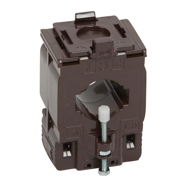 Transformateur de courant fermé 600/5 pour barre 32,5x10,5/25,5x15,5mm/câble Ø27mm 12va - Legrand - 412114