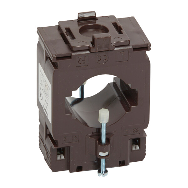 Transformateur de courant fermé 700/5 pour barre 50,5x12,5mm/40,5x20,5/câble Ø40mm 8va - Legrand - 412131