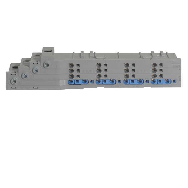 Répartiteurs horizontaux HX³ auto - 125 A - pour 1/2 rangée - Legrand - 405231