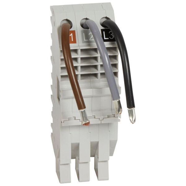 Base support à fil hx³ 400 a - pour dx³ tripolaire 1 mod/pôle-in ? 63a - Legrand - 404522