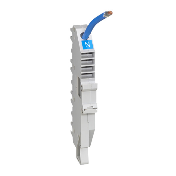 Base support à fil hx³ 400 a - pour dx³ unipolaire 1 mod/pôle-in ? 63a - neutren - Legrand - 404523