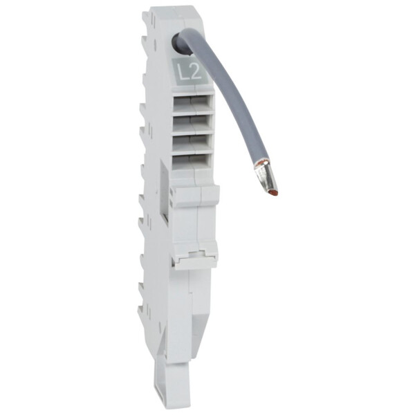 Base support à fil hx³ 400 a - pour dx³ unipolaire 1 mod/pôle-in ? 63a-phase l2 - Legrand - 404525