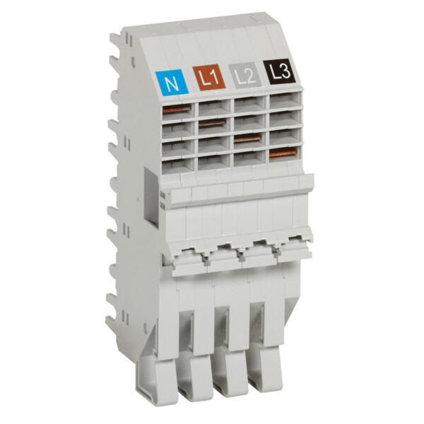 Base support plug-in hx³ 400 a - pour dx³ tétrapolaire 1 mod/pôle - Legrand - 404508