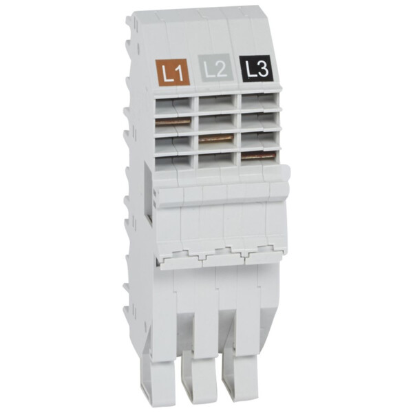 Base support plug-in hx³ 400 a - pour dx³ tripolaire 1 mod/pôle - Legrand - 404509