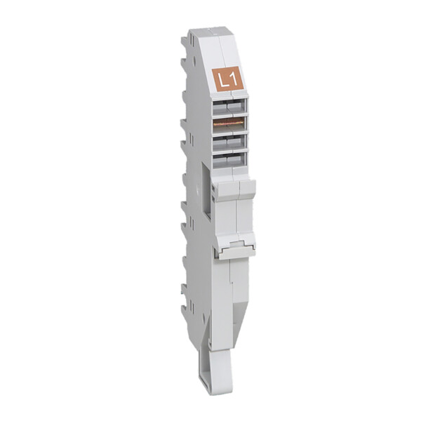 Base support plug-in hx³ 400 a - pour dx³ unipolaire 1 mod/pôle - phase l1 - Legrand - 404510
