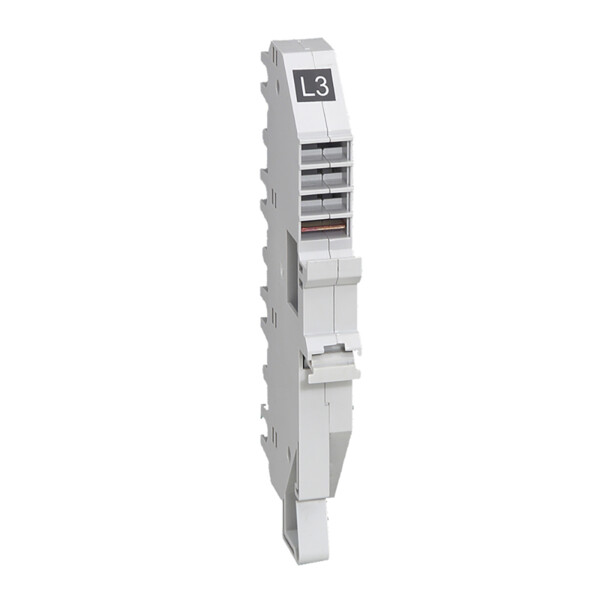 Base support plug-in hx³ 400 a - pour dx³ unipolaire 1 mod/pôle - phase l3 - Legrand - 404512