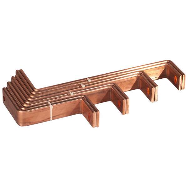 Barre cuivre pliée/percée vx³ - dpx 1600 - fixe prise avant -en xl³ 4000 725 mm - Legrand - 404381