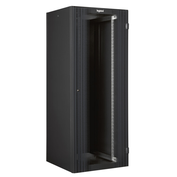 Legrand - baie linkeo 19 - ral 7016 - 42 u - 2026x600x1000 - porte avant simple - à plat" - Legrand - 646787
