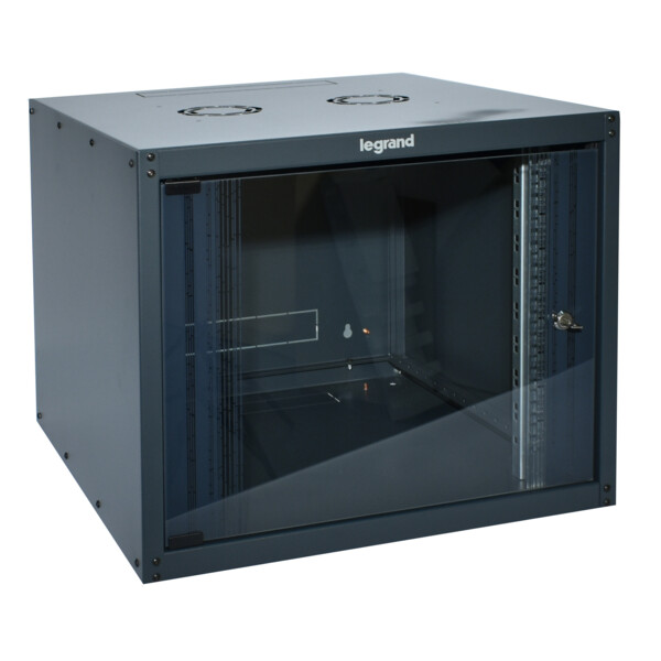 Legrand - coffret fixe linkeo 19 - 15 u - 758x600x600mm - ral 7016 - livré monté" - Legrand - 646213