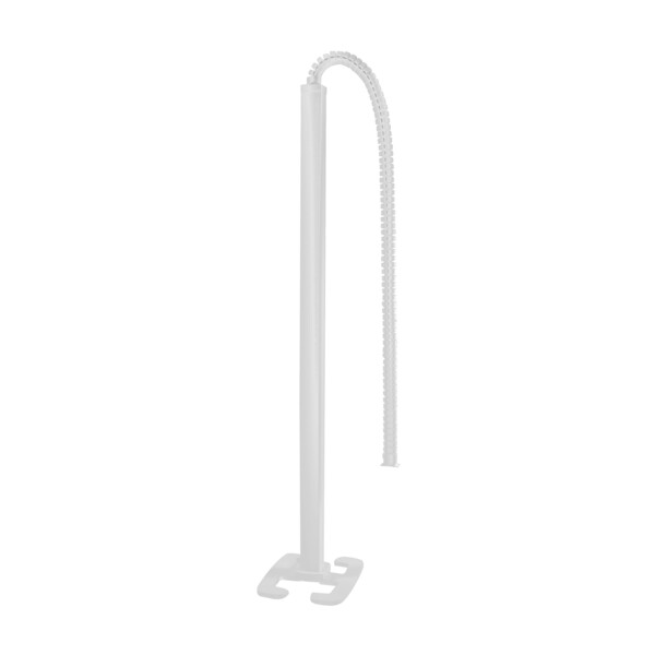 Colonne mobile 1 compartiment Legrand à clippage direct H2m avec corps alu et couvercle pvc blanc - Legrand - 653006