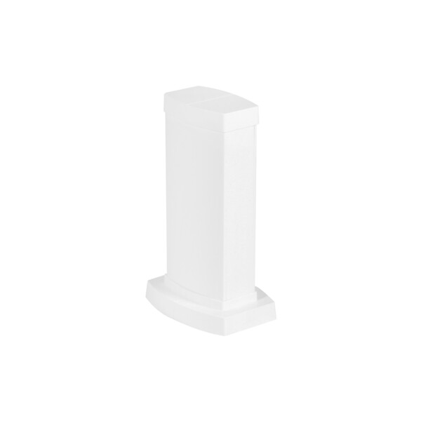 Colonnette 2 compartiments Legrand hauteur 0,30m avec corps et couvercle pvc blanc - Legrand - 653020