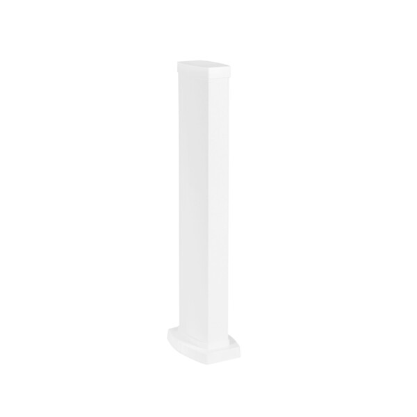 Colonnette 2 compartiments Legrand hauteur 0,68m avec corps et couvercle pvc blanc - Legrand - 653023