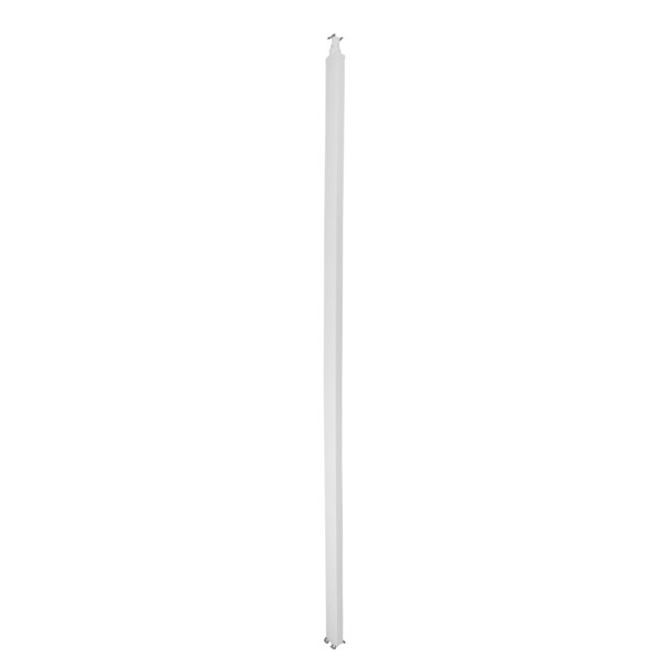 Colonne 2 compartiments Legrand à clippage direct hauteur 3,92m couvercle PVC et corps en alu blanc - Legrand - 653033