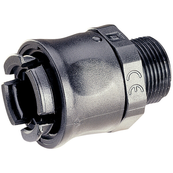 Raccord mâle droit pour conduit flexible rta polyamide Ø42 - iso 50 - Legrand - 666488