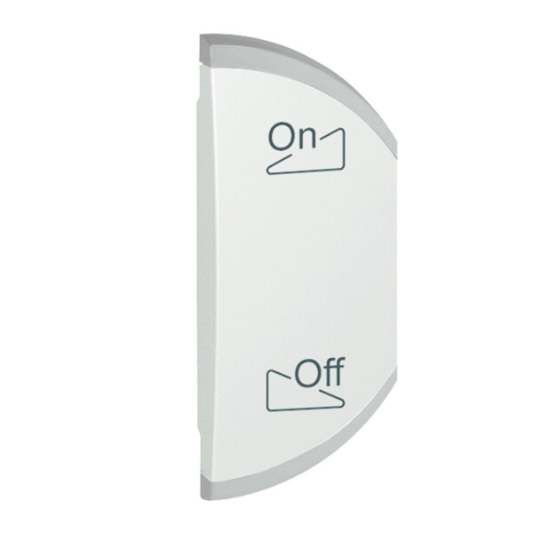 Enjoliveur blanc Legrand Céliane pour éclairage et diffusion sonore simple droit - Legrand - 068152