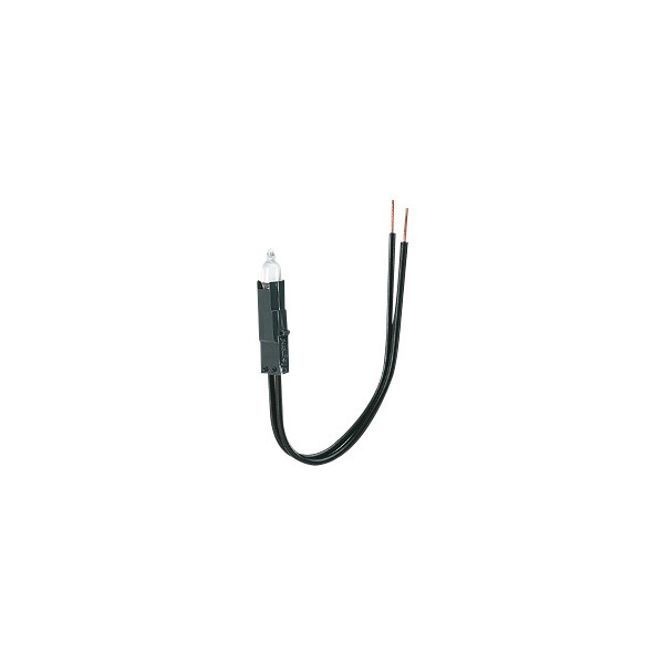 Lampes pour fonction lumineuse - à câbler 230 V - Fluorescent Vert - Faible Consommation 0,55 mA - Legrand - 089907