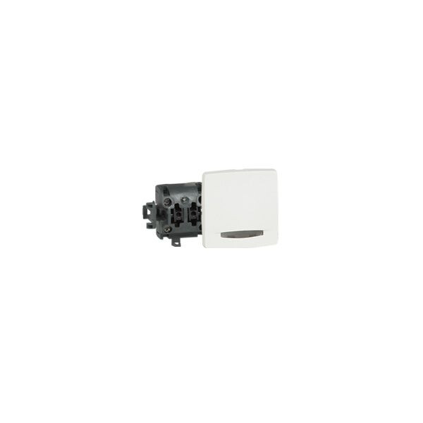 Va-et-vient à voyant Asl Legrand - 2 modules - borne à vis - saillie - plastique - IP31 - IK04 - Legrand - 086117