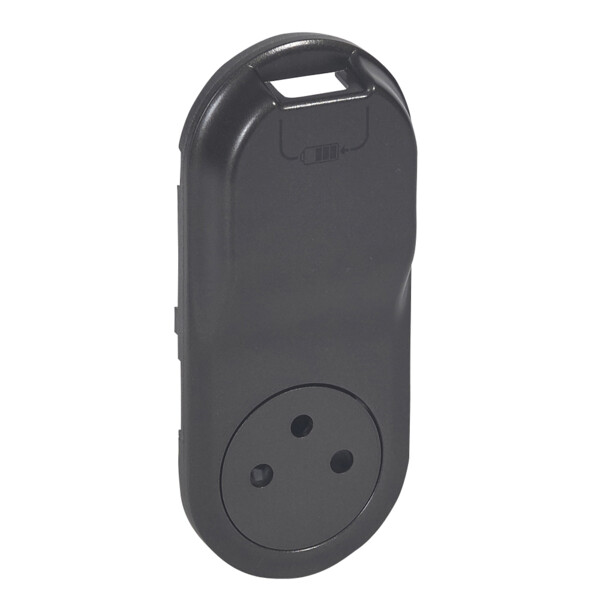 Enjoliveur graphite Legrand Céliane pour prise 2P+T surface et chargeur USB - Legrand - 067916