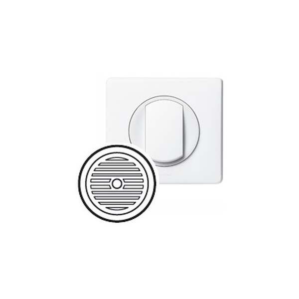 Enjoliveur blanc Legrand Céliane pour haut-parleur - Legrand - 068228