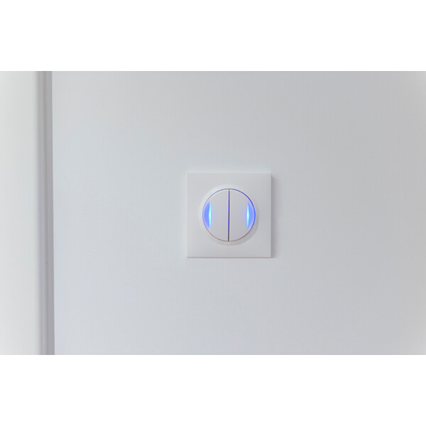 Plaque carrée finition blanc Legrand Dooxie 1 poste - Legrand - 600801