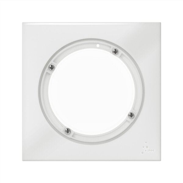Plaque Legrand Dooxie carrée 1 poste IP44 finition blanc - Legrand - 600943