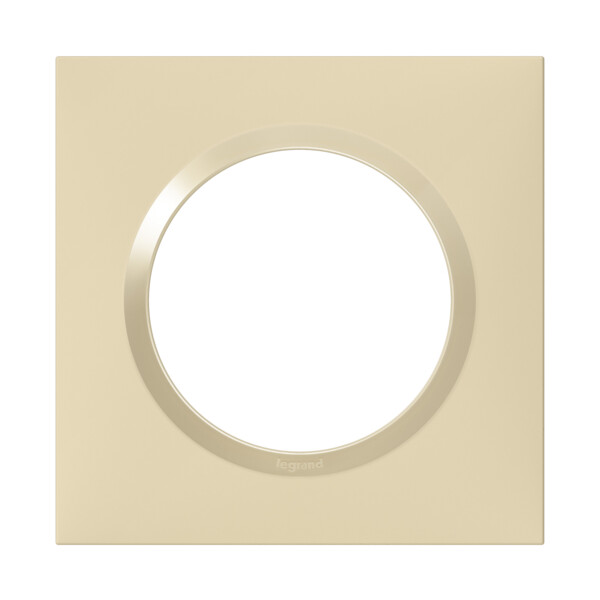 Plaque carrée dune Legrand Dooxie 1 poste - Legrand - 600811