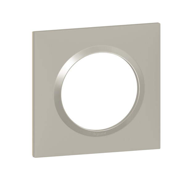 Plaque carrée plume Legrand Dooxie 1 poste - Legrand - 600821
