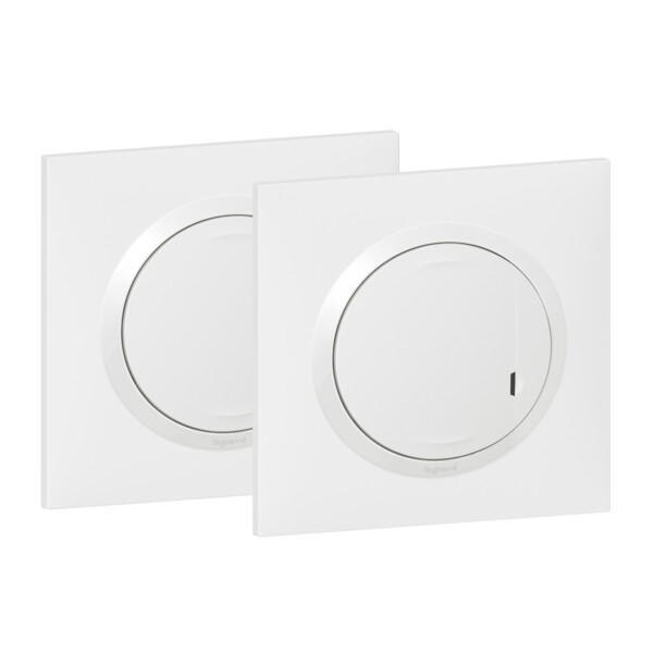 Kit Prêt-à-poser Dooxie va-et-vient sans fil With Netatmo, complet et connecté - Legrand - 600692