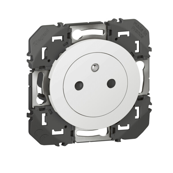 Prise de courant 2P+T blanc Legrand Dooxie surface 16A - Legrand - 600335