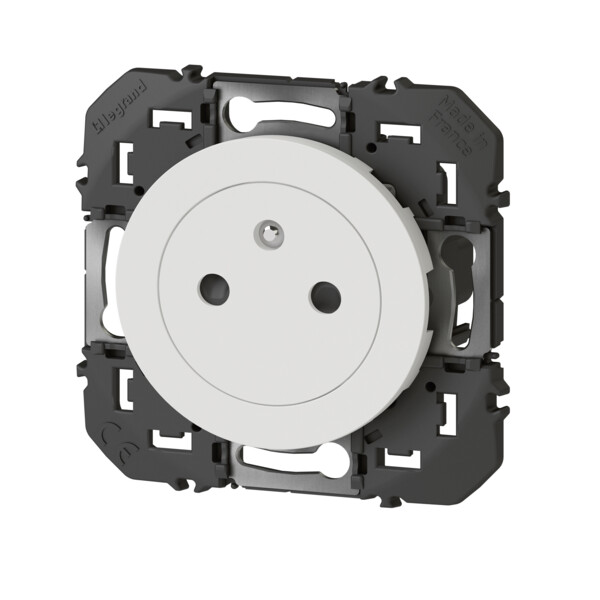 Prise de courant 2P+T blanc Legrand Dooxie surface 16A - Legrand - 600335