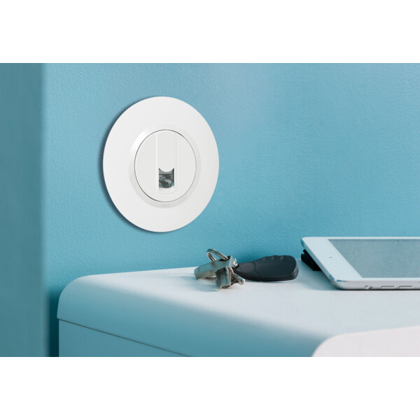 Prise RJ45 blanc Legrand Dooxie cat6 STP blindée - Legrand - 600375