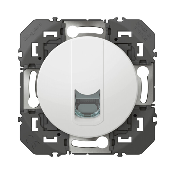 Prise RJ45 blanc Legrand Dooxie cat6 FTP blindée - Legrand - 600376
