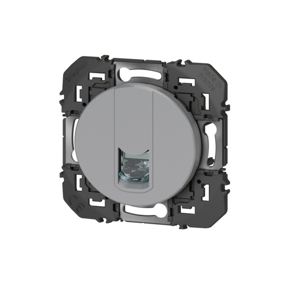 Prise RJ45 aluminium Legrand Dooxie cat6 STP blindée - Legrand - 600475