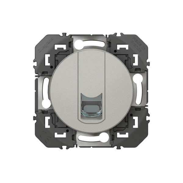 Prise RJ45 aluminium Legrand Dooxie cat6 STP blindée - Legrand - 600475
