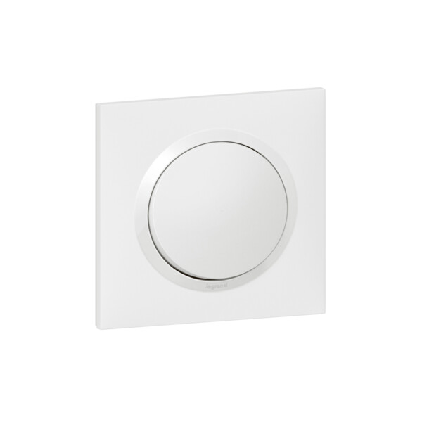 Interrupteur ou va-et-vient blanc Legrand Dooxie 10AX 250V - Legrand - 600001