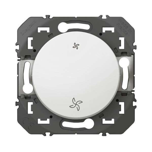 Interrupteur VMC blanc Legrand Dooxie 2 positions - Legrand - 600007