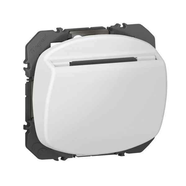 Interrupteur à badge blanc Legrand Dooxie 10AX 250V - Legrand - 600033
